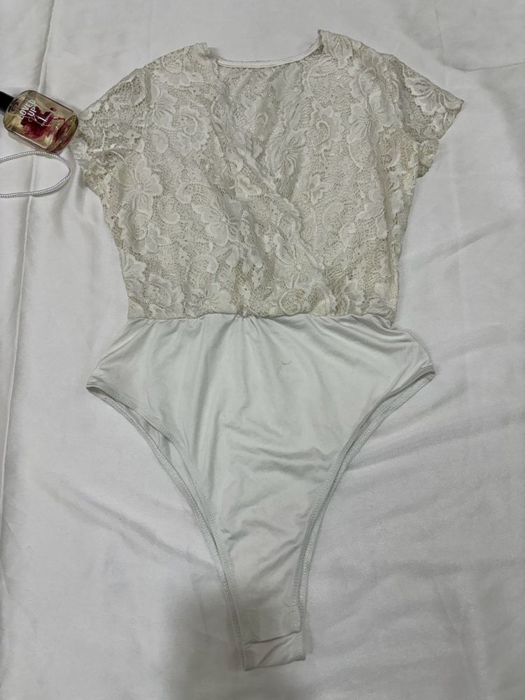 Cream Colour Bodysuit