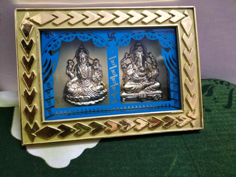 Laxmi Ganesh Photo Frame