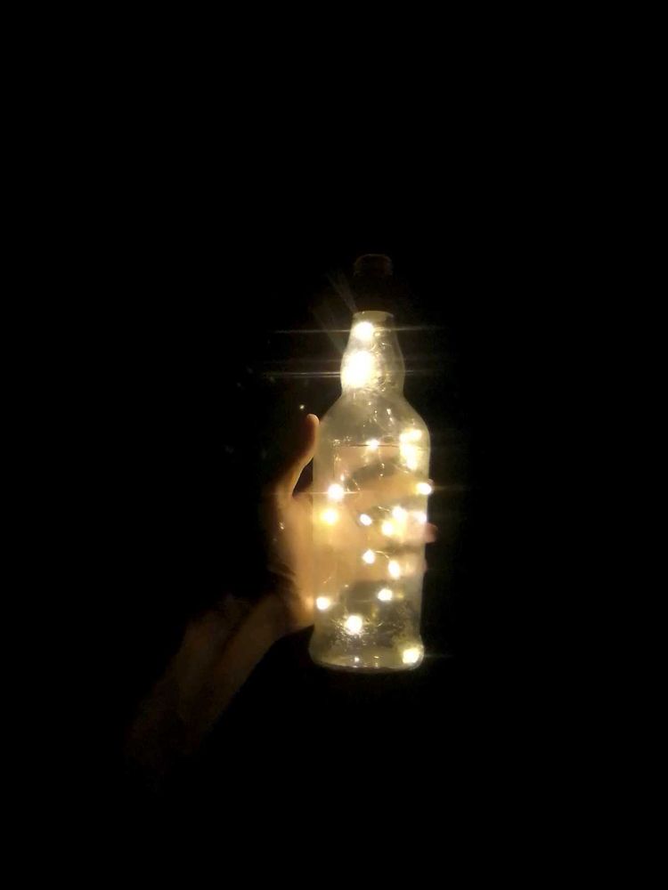 Light Bottle Show Peace