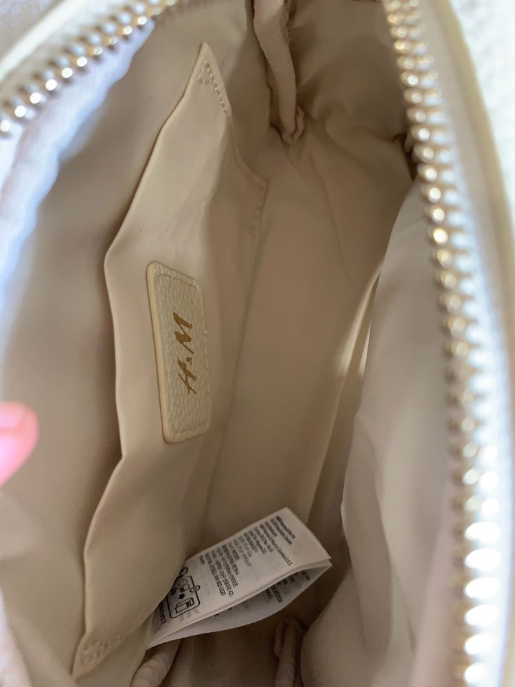 H&M Cream Crossbody Bag Or Handbag