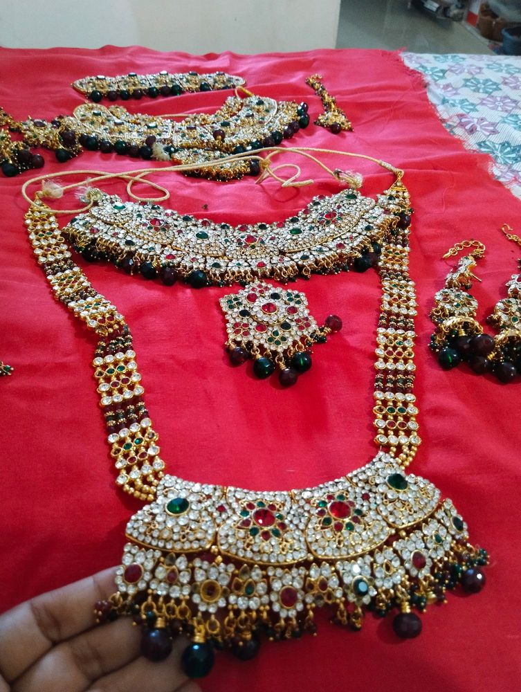 Combo Dulhan Jwellery Set.