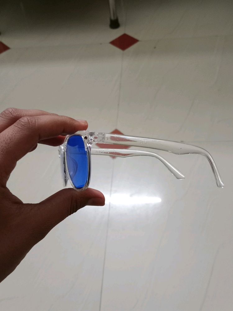 Transparent Goggles | Blue Colour