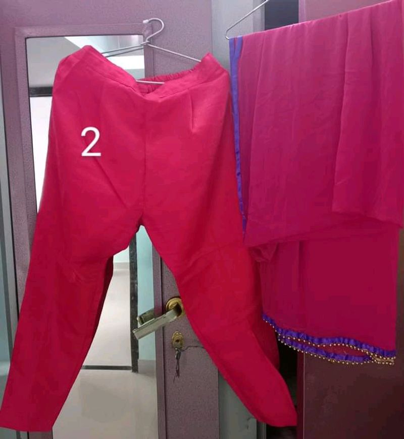 pant Palazzo and dupatta combo