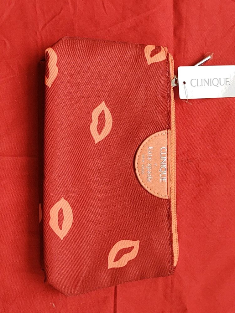 Clinique ×CAT SPADE Makeup Storage Pouch