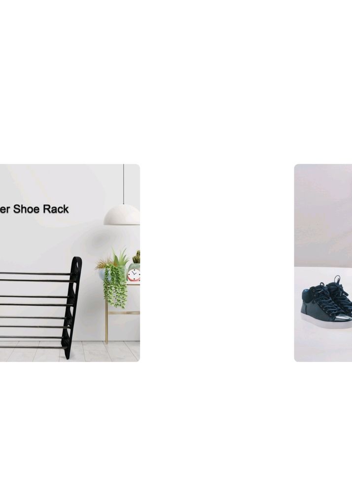 3 Layer Folding Shoes Rack