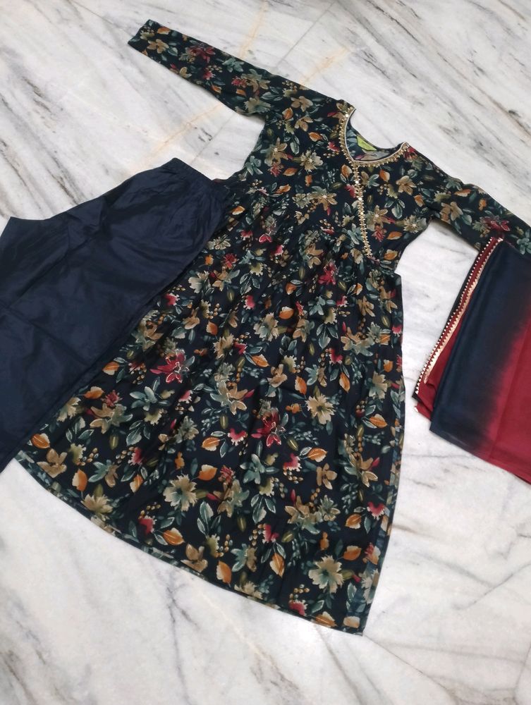 🌸Floral Print Kurti Set🌸