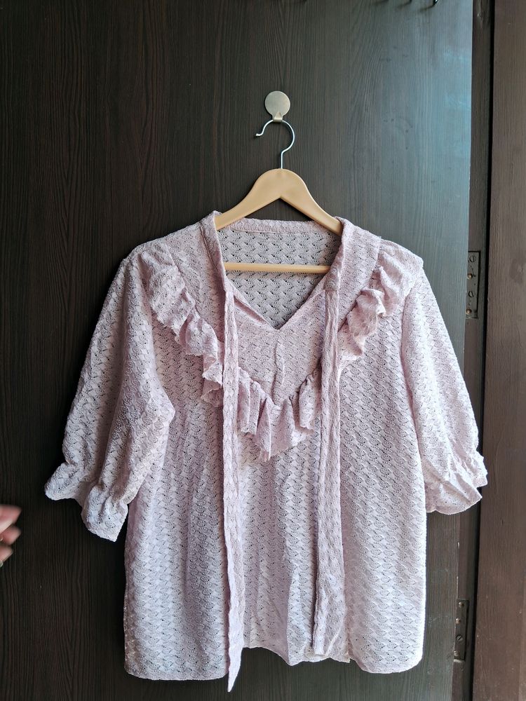 Women Korean~Lace Top