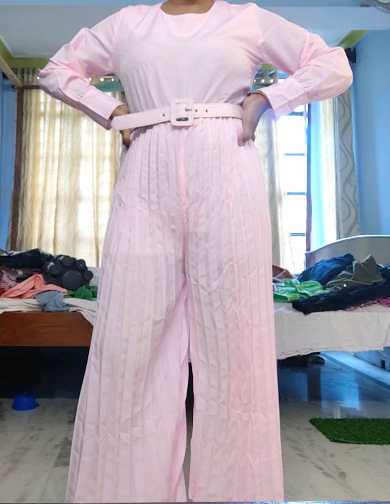 Baby Pink Jumpsuit