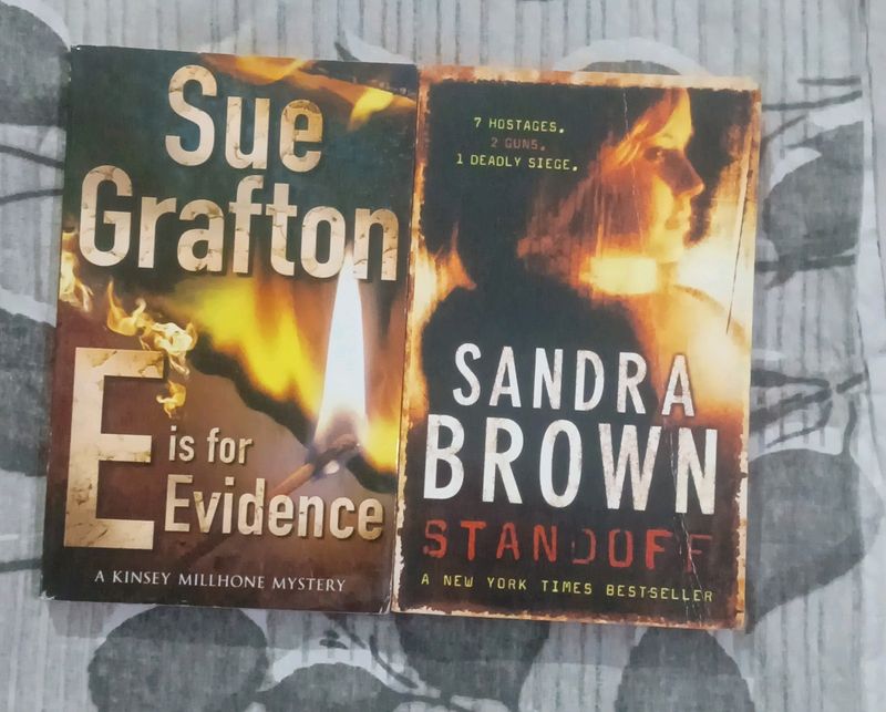 E Is For Evidence And Standoff- Sue G Sandra Brown