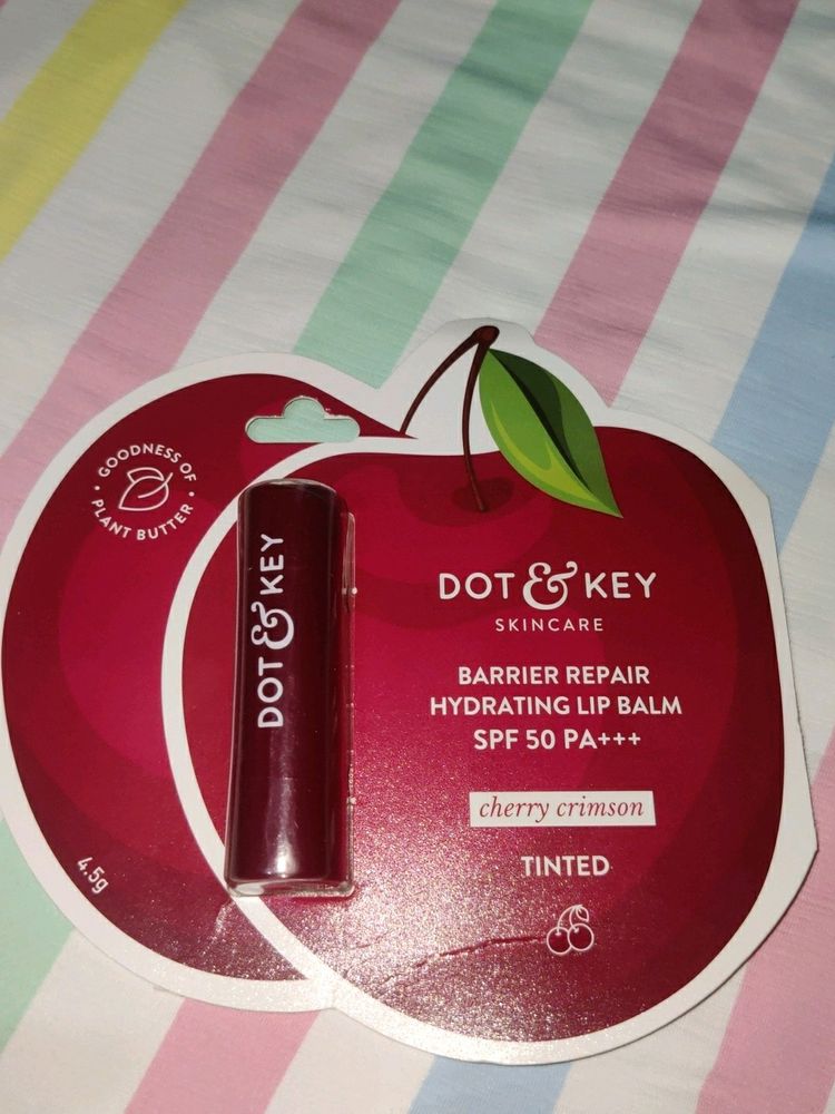 Dot And Key Cherry Crimson Lip Balm