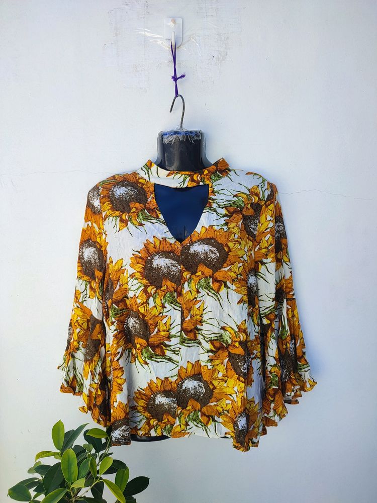 Cute Sunflower Top