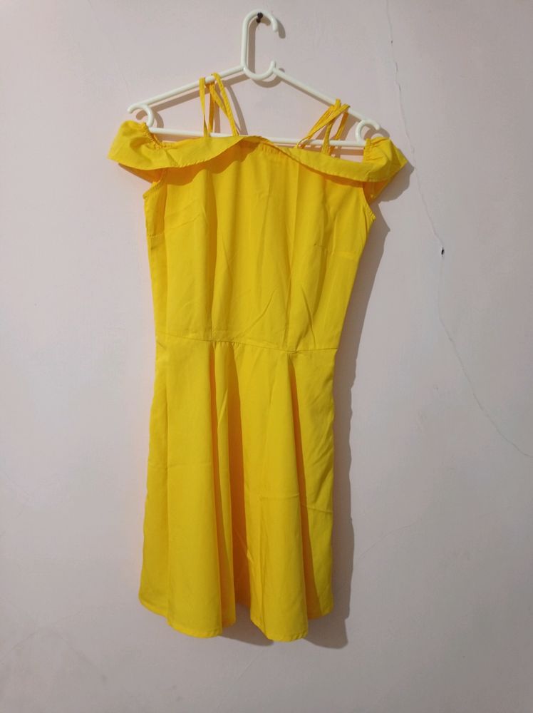 Yellow One Piece Dress