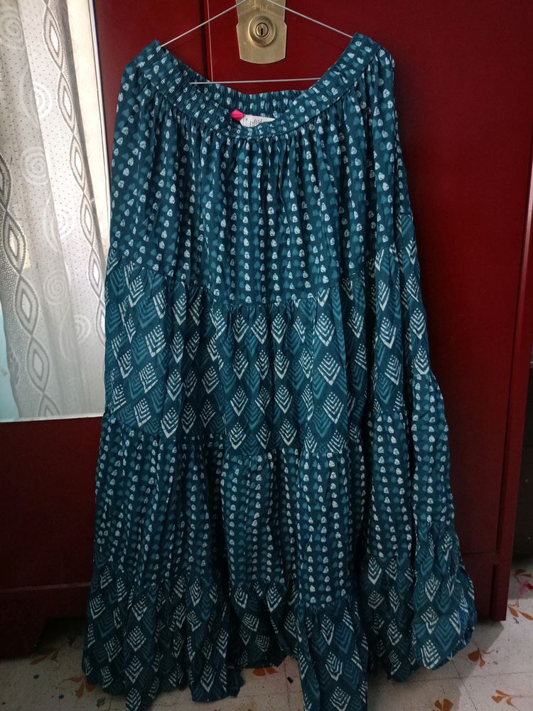 Desi Aesthetic Ethnic Skirt