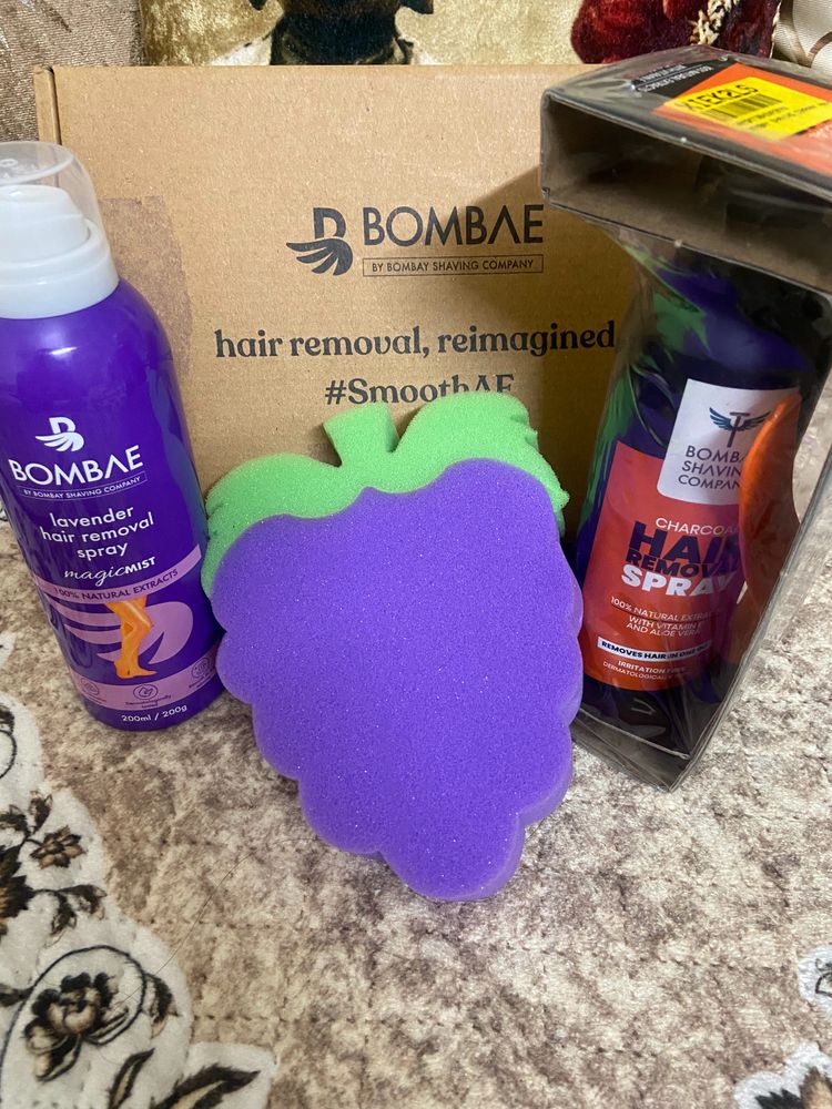 Bombay Shaving Company Hair Removal Spray Set