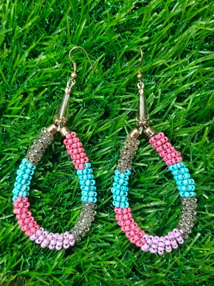 Multicolour Bead Earrings