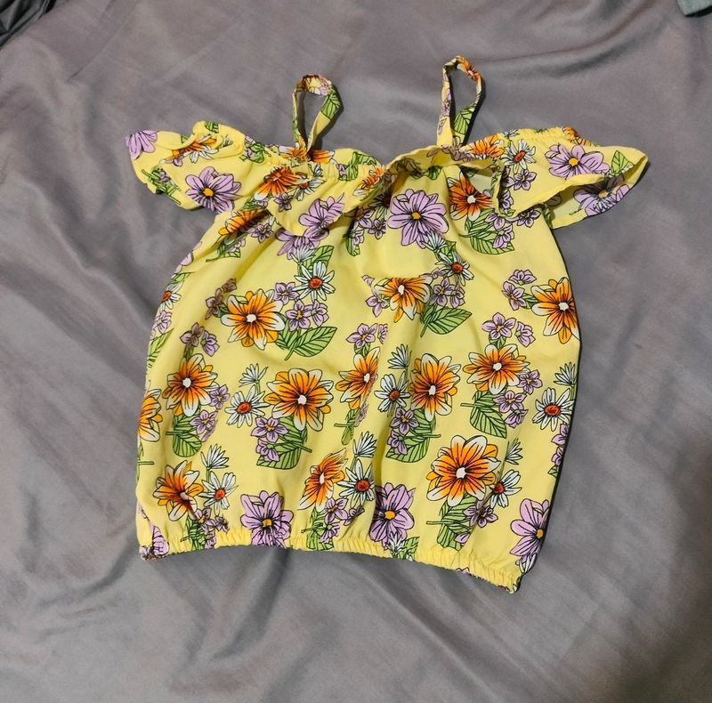 New Top For 2-4 Year Old Girls