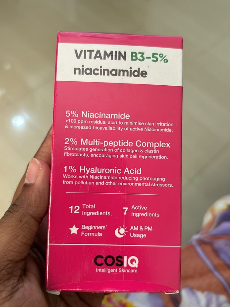 Sealed Cosiq Niacinamide Serum