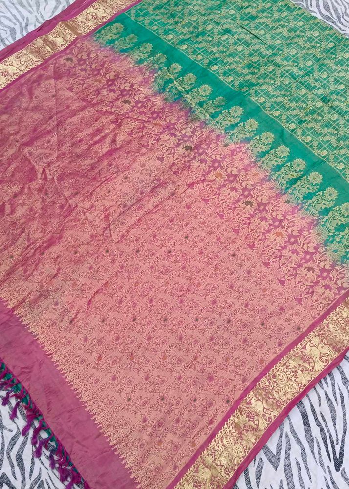 pure Kanchi pattu saree