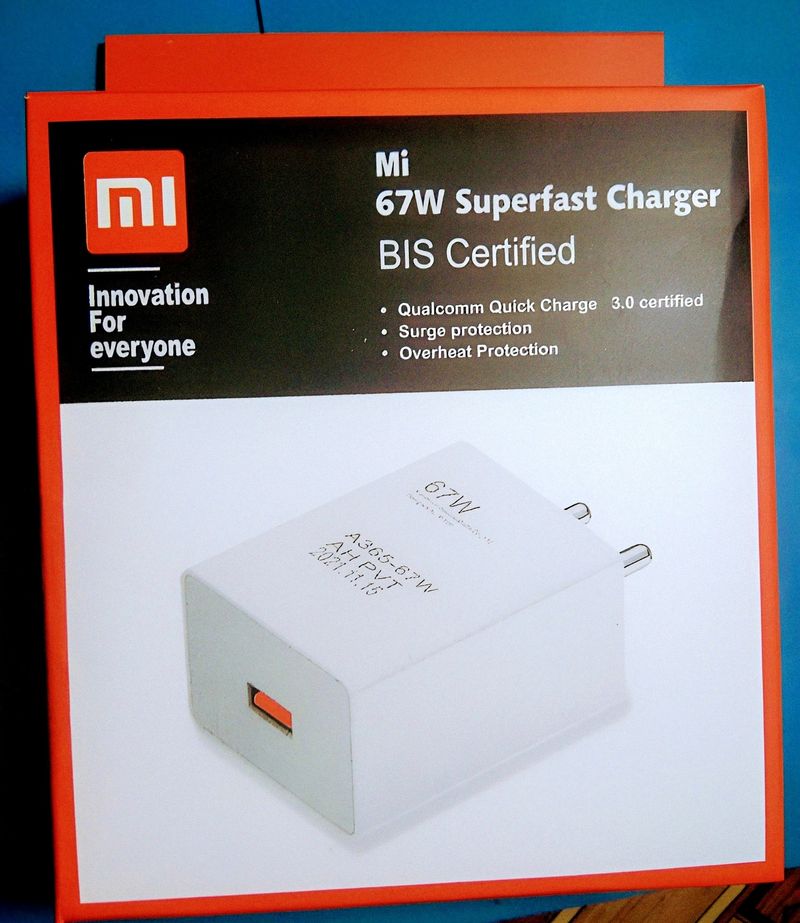 67 WATTS SUPER FAST MI ADAPTOR