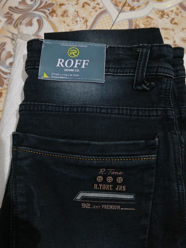 Roff Jeans Ash Colour Monkey Wash