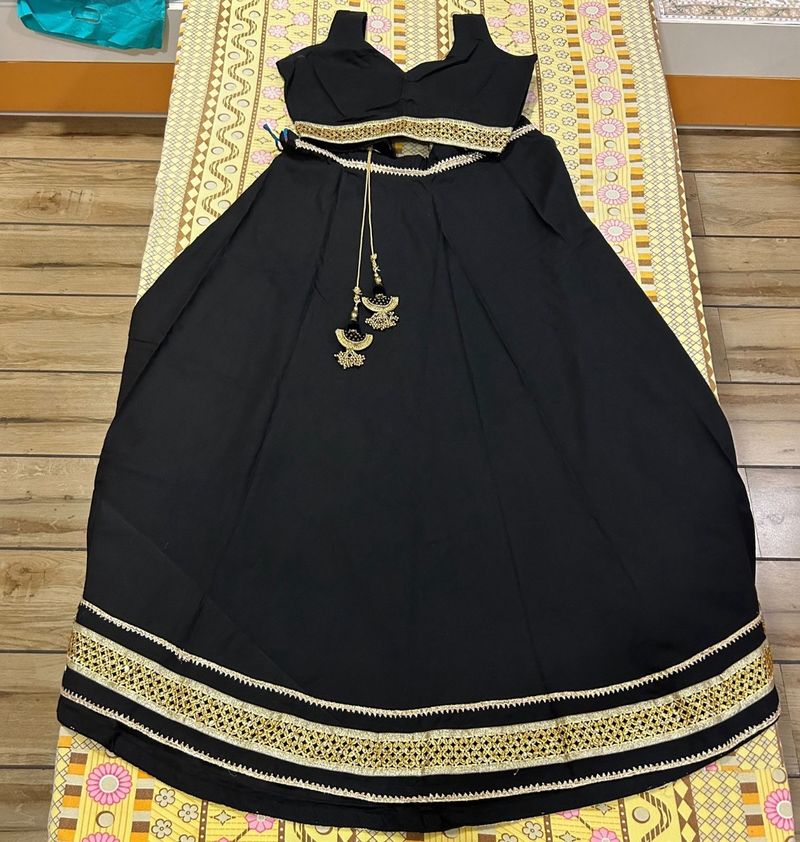 Black Chaniya Choli