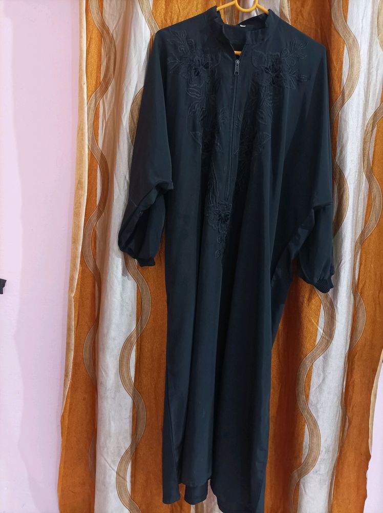 anchor length Short Abaya With Coff Sleeves