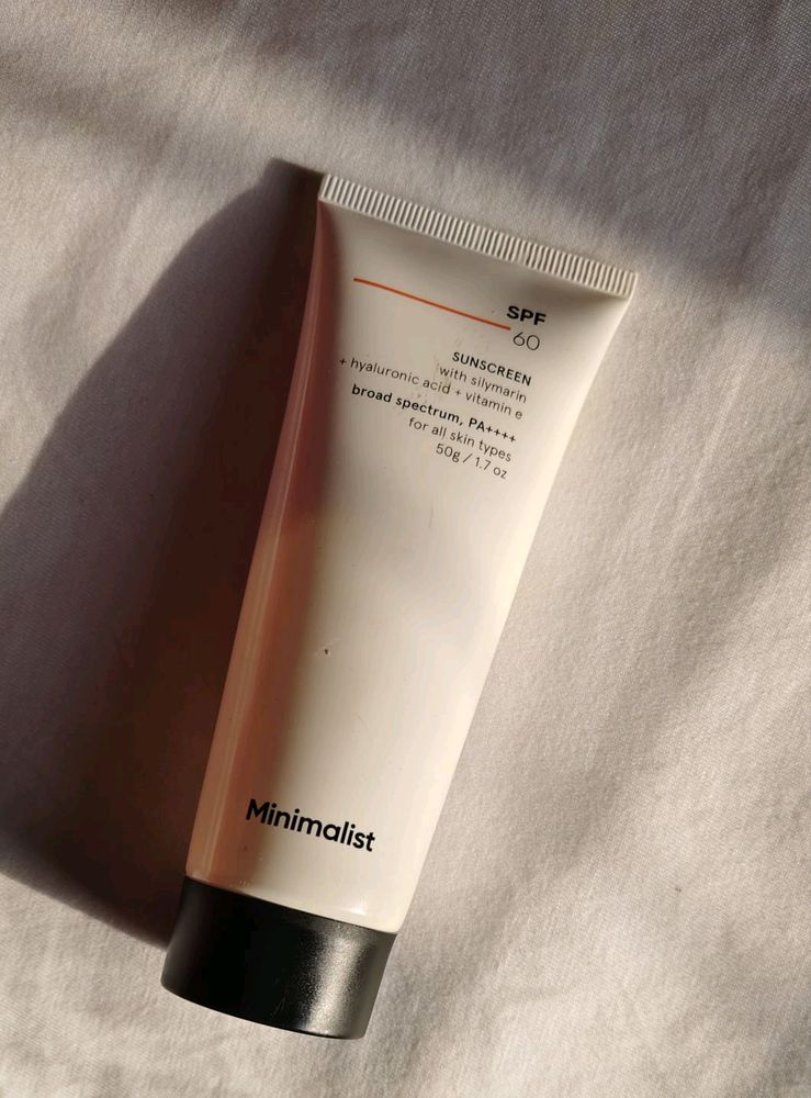 Minimalist Spf 60 Sunscreen