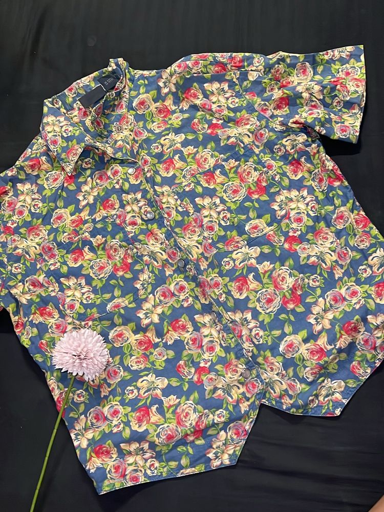 Floral Print Shirt