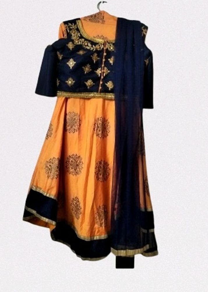 Simple Chania Choli