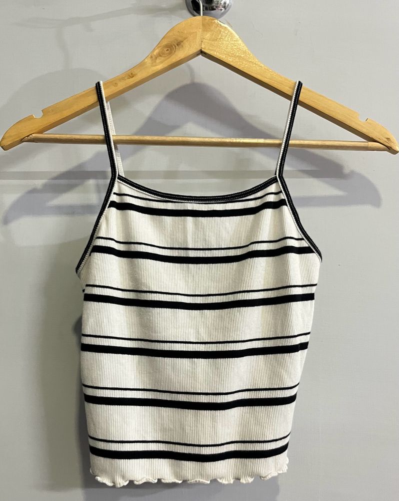 Black & White Cami Top