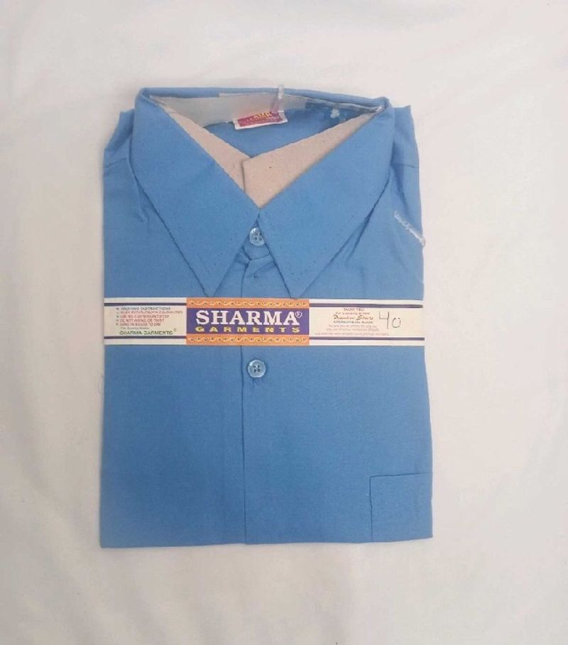 Blue Colour School Shirt (Men’s)