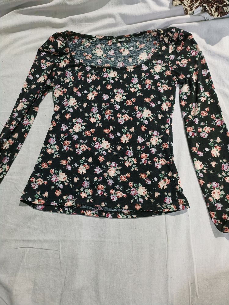 Cute Floral Top