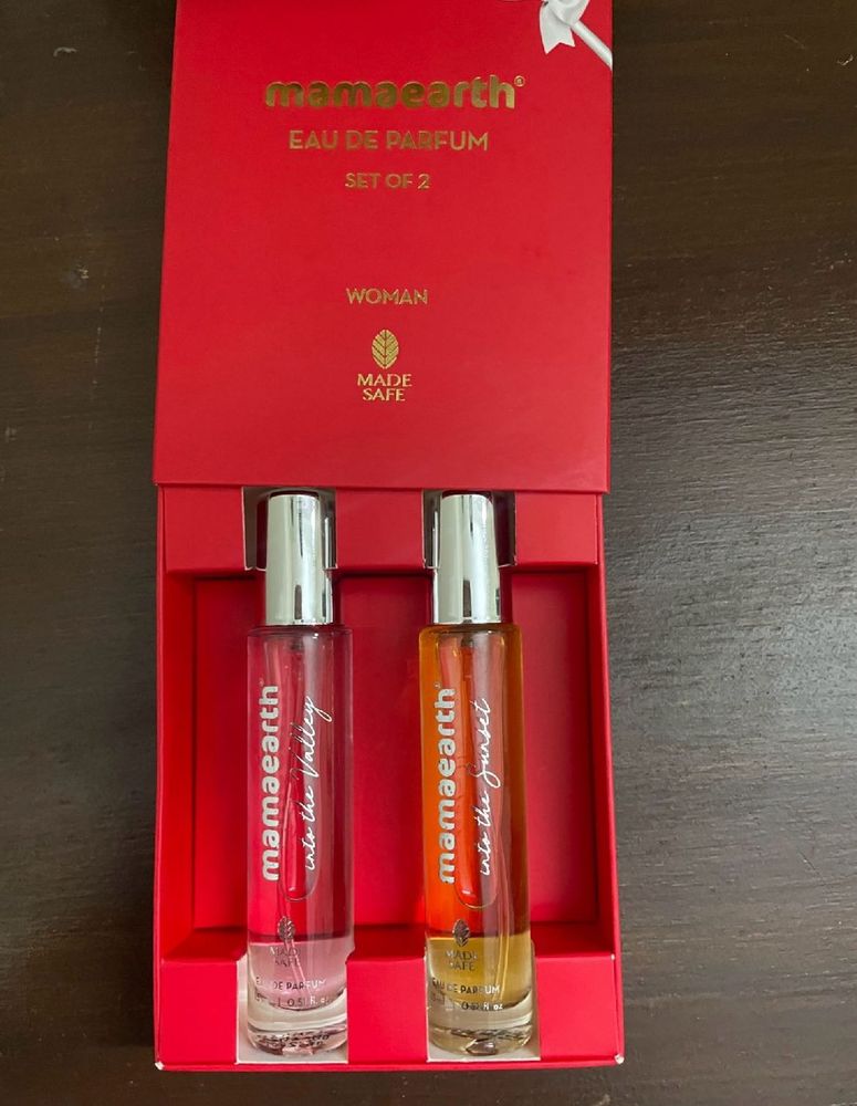 Mamaearth Perfume Set Of 2 New