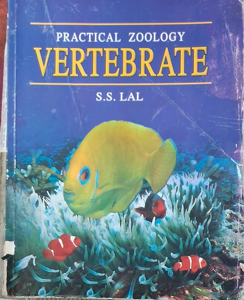 Book Practical Zoology VERTEBRRATE by SS LAL