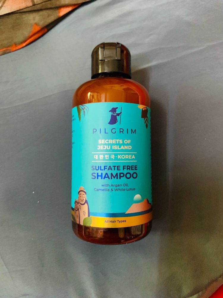 Pilgrim Sulfate Free Shampoo Non Foaming | with Ar