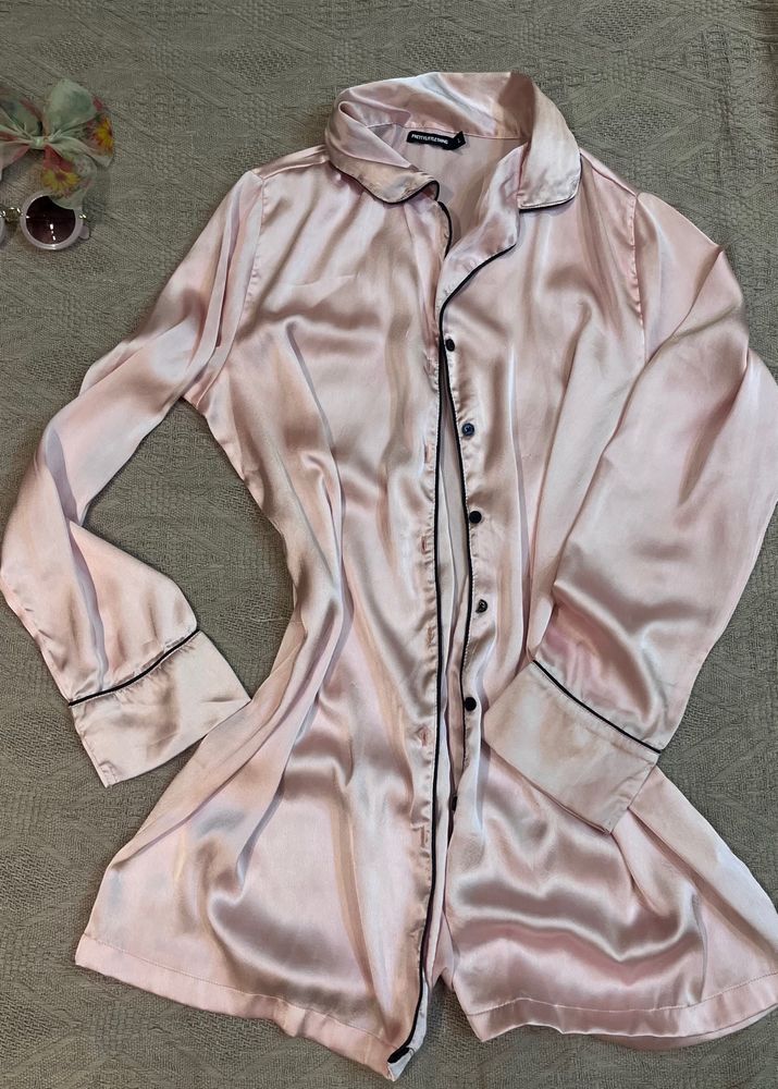 Pretty Satin Shirt