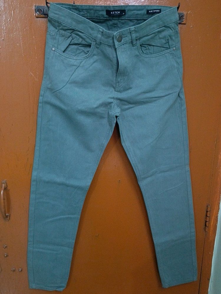 Tapered Fit, Flat Front, Chono Trouser