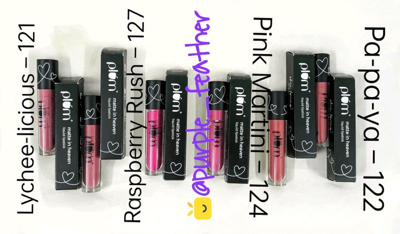 Plum Liquid Lipstick [ONLY Pink Martini @ ₹109/-]