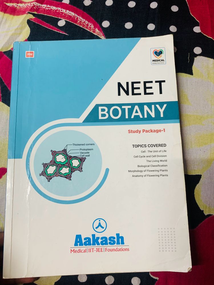 AAKASH botany Neet Book