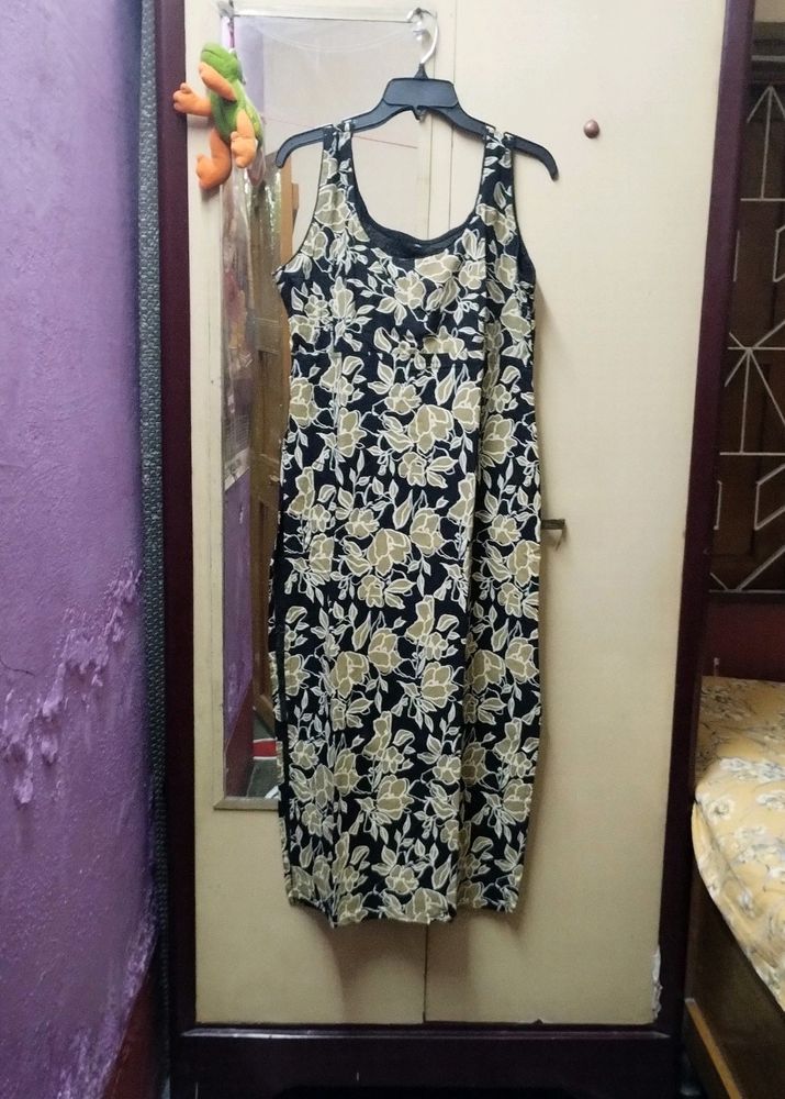 Sleeveless Printed Kurti 🖤