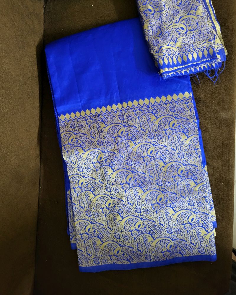 Royal Bue Banarsi Saree