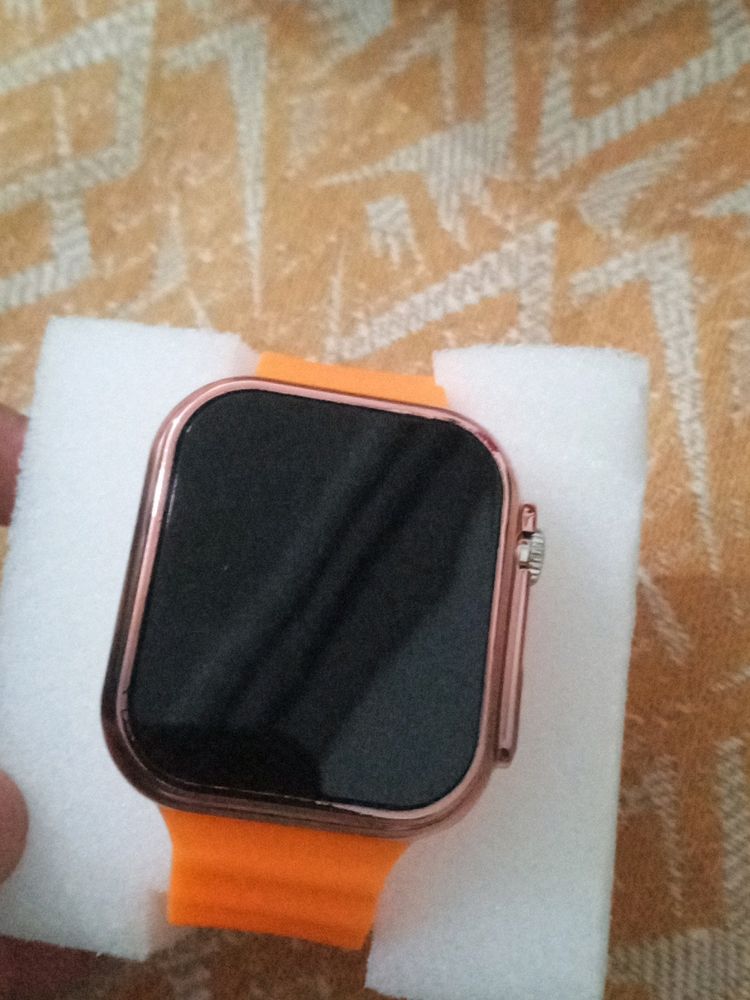 "A Orange Led Watch".