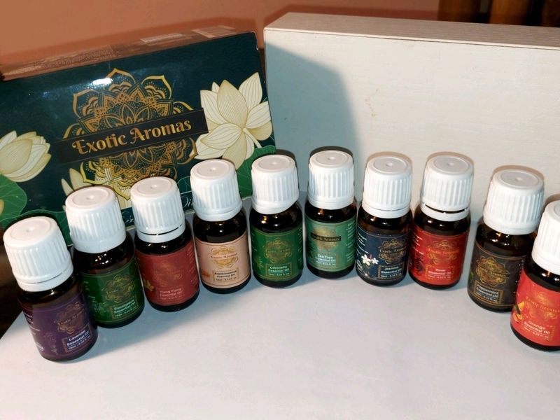 Pack Of 13 Aroma Essential Oil Bottle- 10ml Each