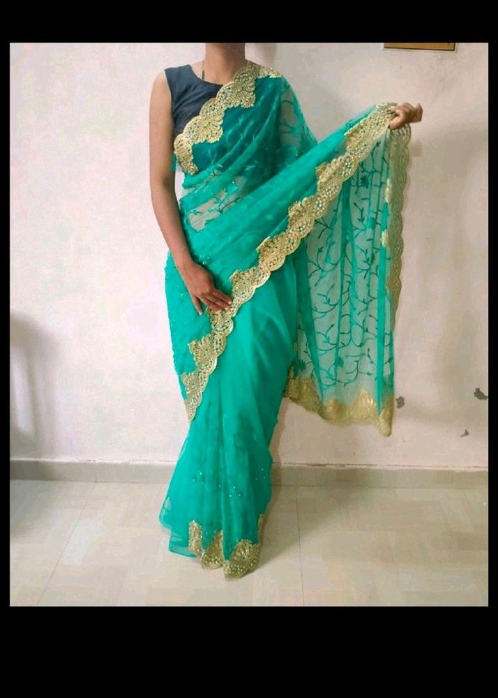 Designer Saree 💙