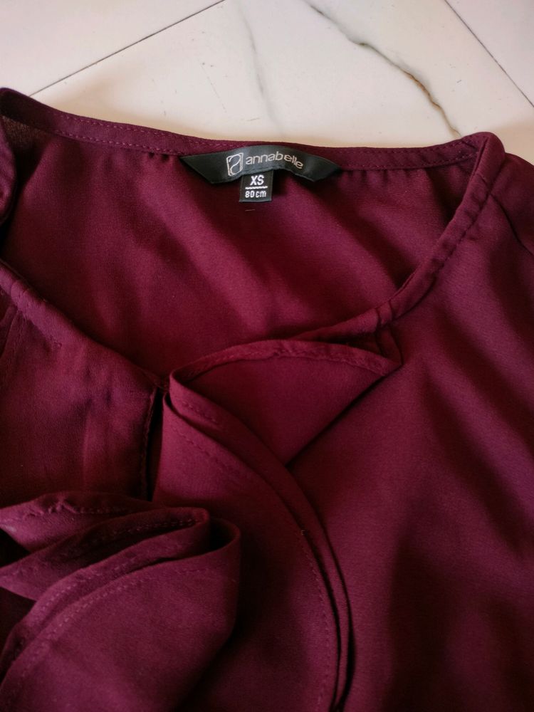 Maroon Top