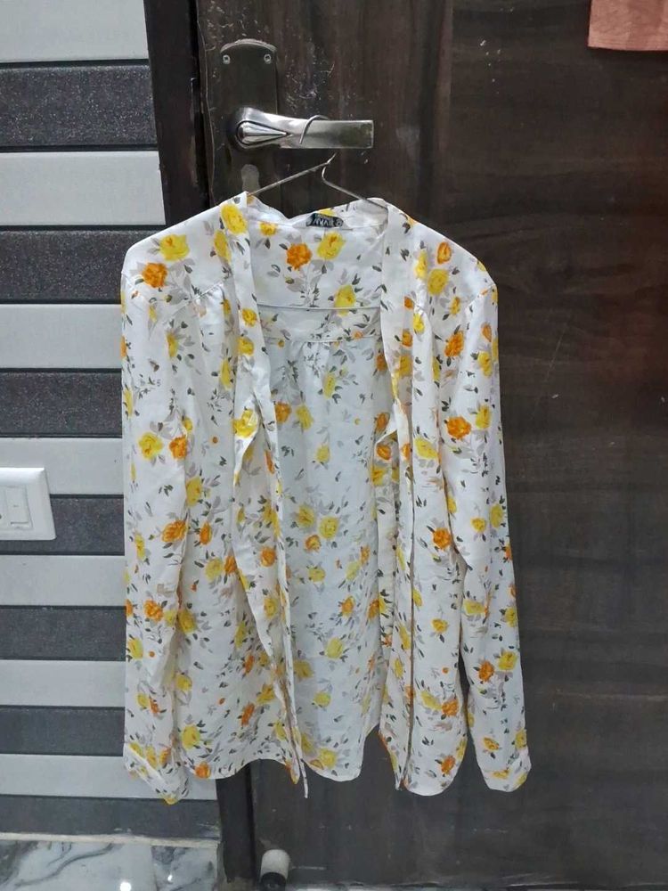 Floral Tshirt Top For Women