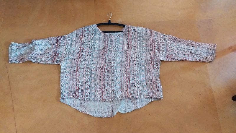 Block printed Cotton Top 4XL