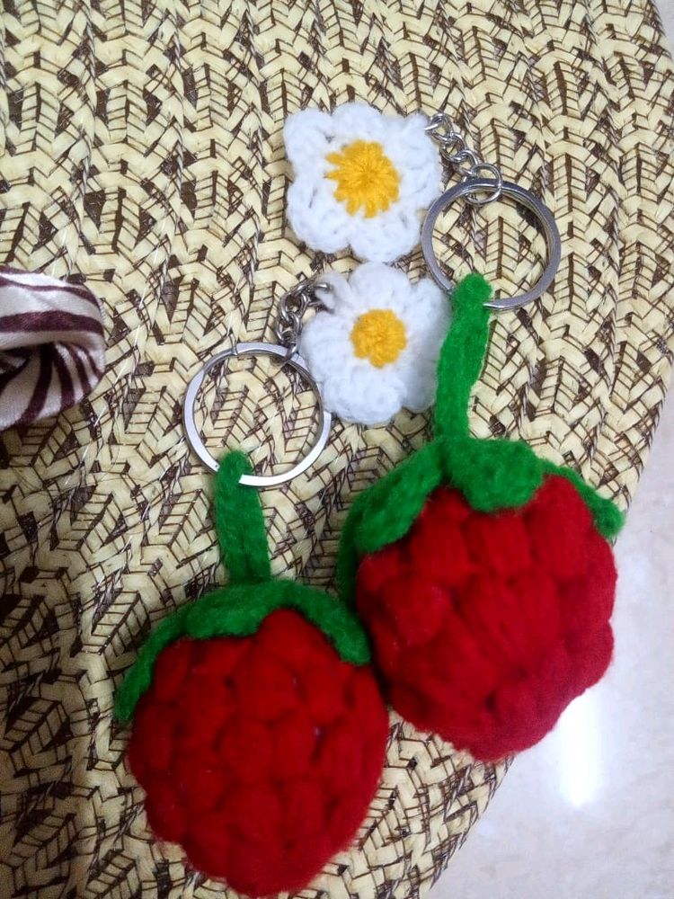 Strawberry Keychain 🍓