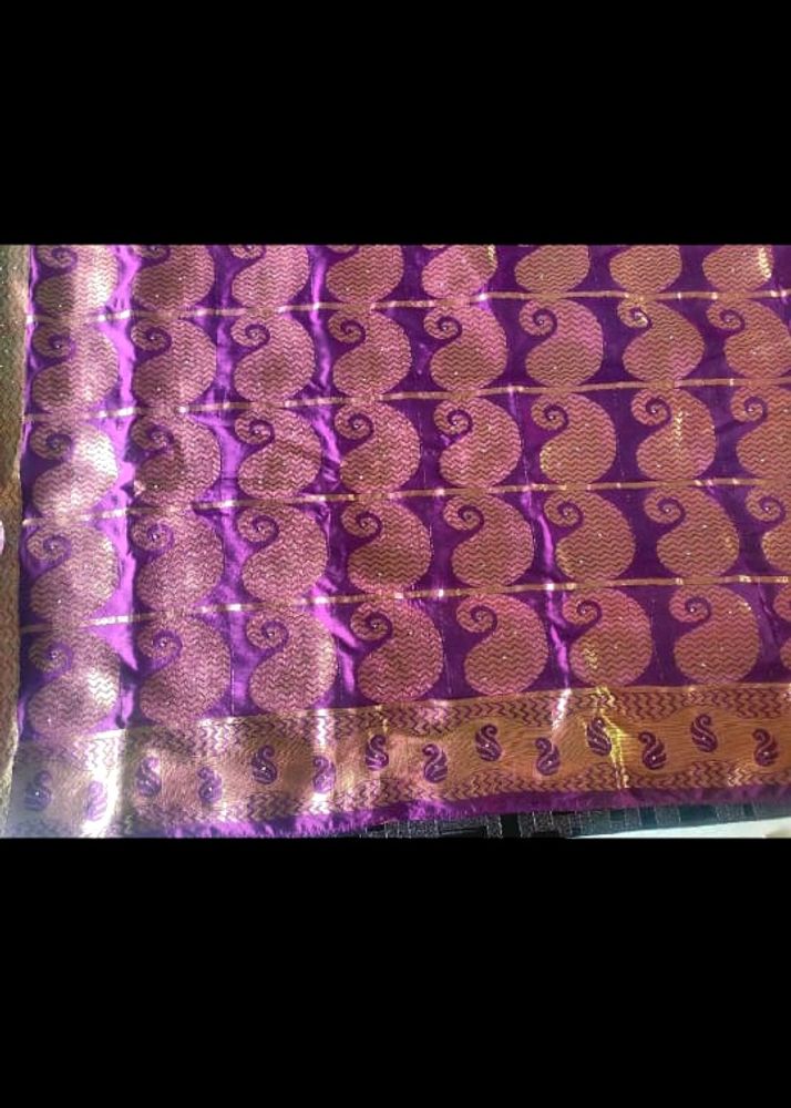 Violet Saree