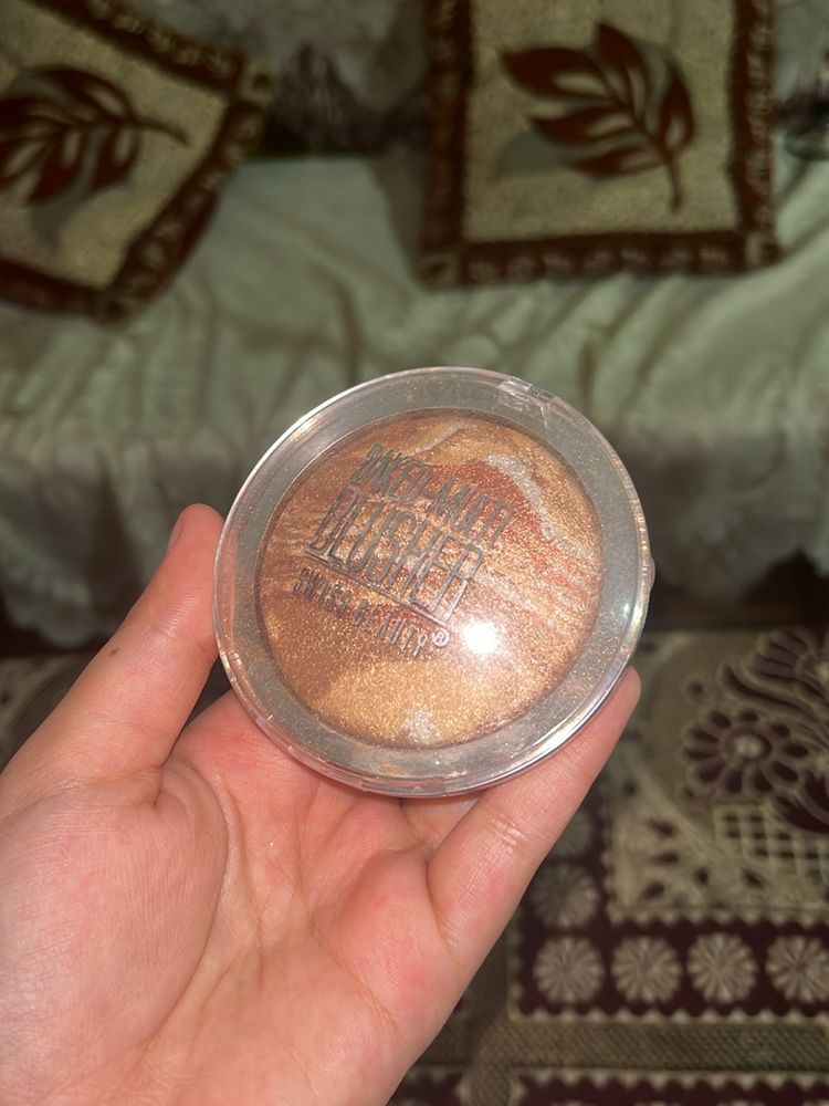 Brand New Swis Beauty Baked Blush And Highlighter